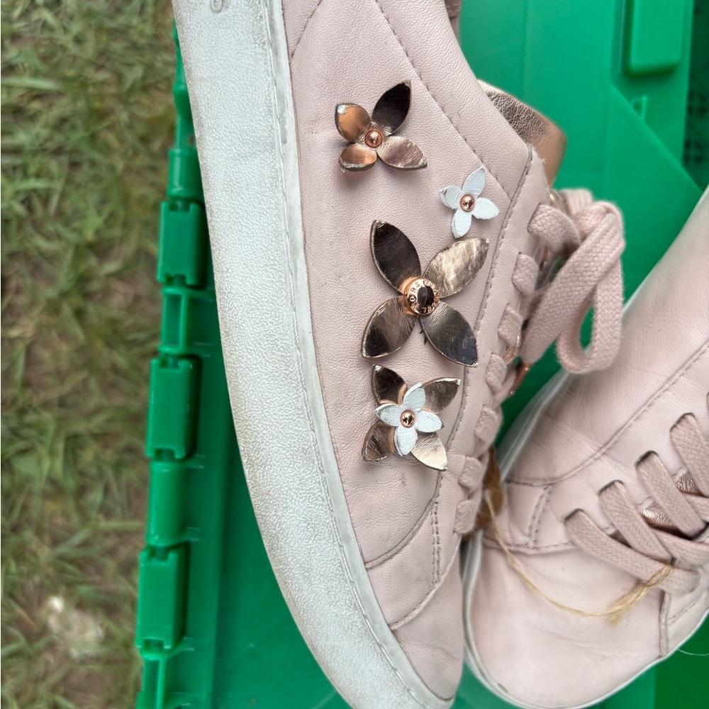 Michael Kors Pink Cat-Themed Sneakers